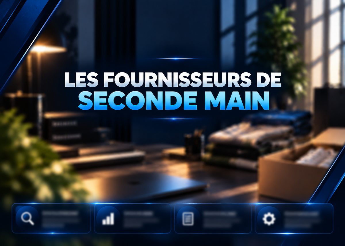 Pack 5 fournisseurs seconde main