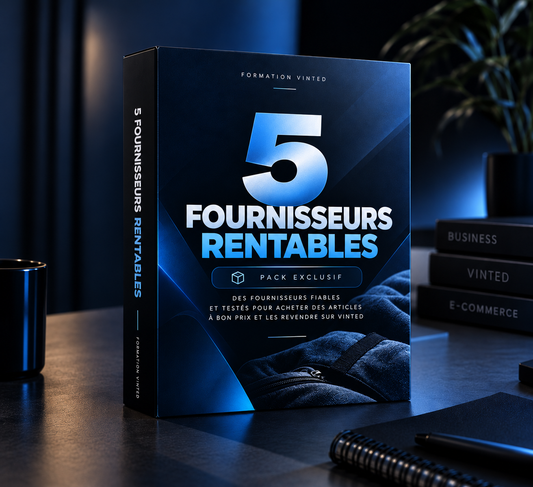 Pack 5 fournisseurs seconde main