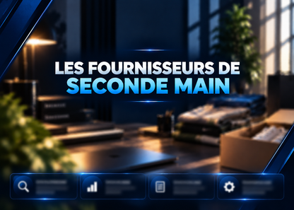 Pack 5 fournisseurs seconde main